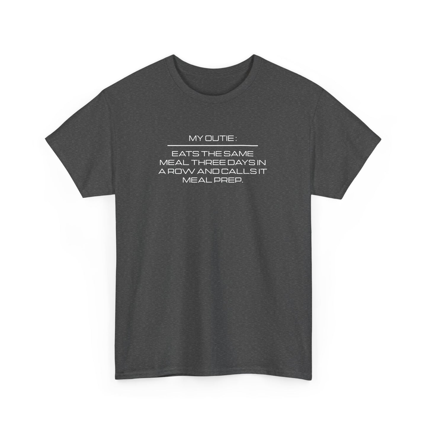 My Outie Eats the Same Meal Three Days in a Row and Calls it Meal Prep - Severance Tee, Severance Inspired Tshirt, Lumon Industries Tshirt