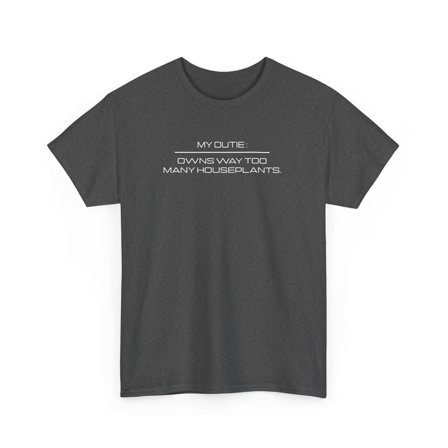 My Outie Owns Way Too Many Houseplants - Severance Tee, Severance Inspired Tshirt, Lumon Industries Tshirt, TV Show Inspired Tee
