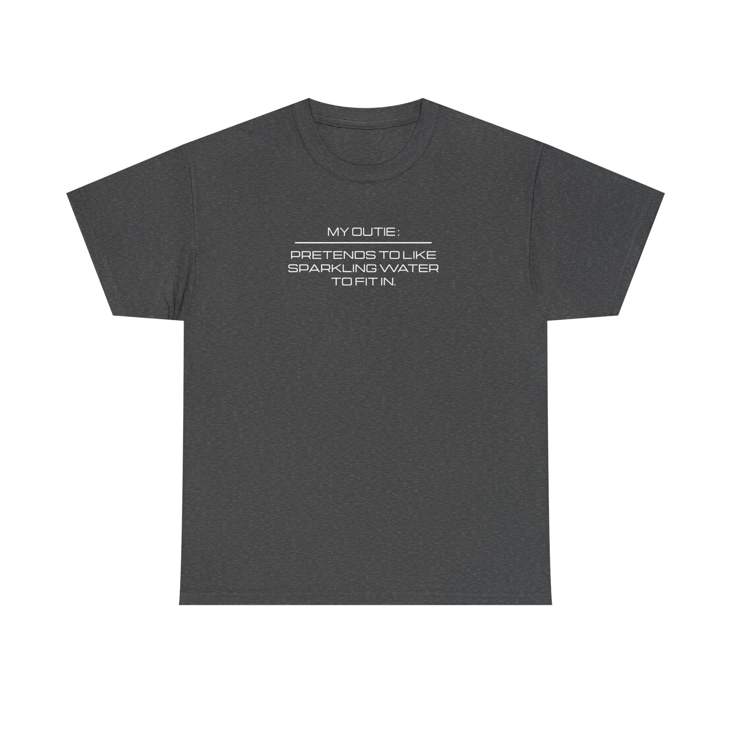 My Outie Pretends to Like Sparkling Water to Fit In - Severance Tee, Severance Inspired Tshirt, Lumon Industries Tshirt, TV Show Inspired