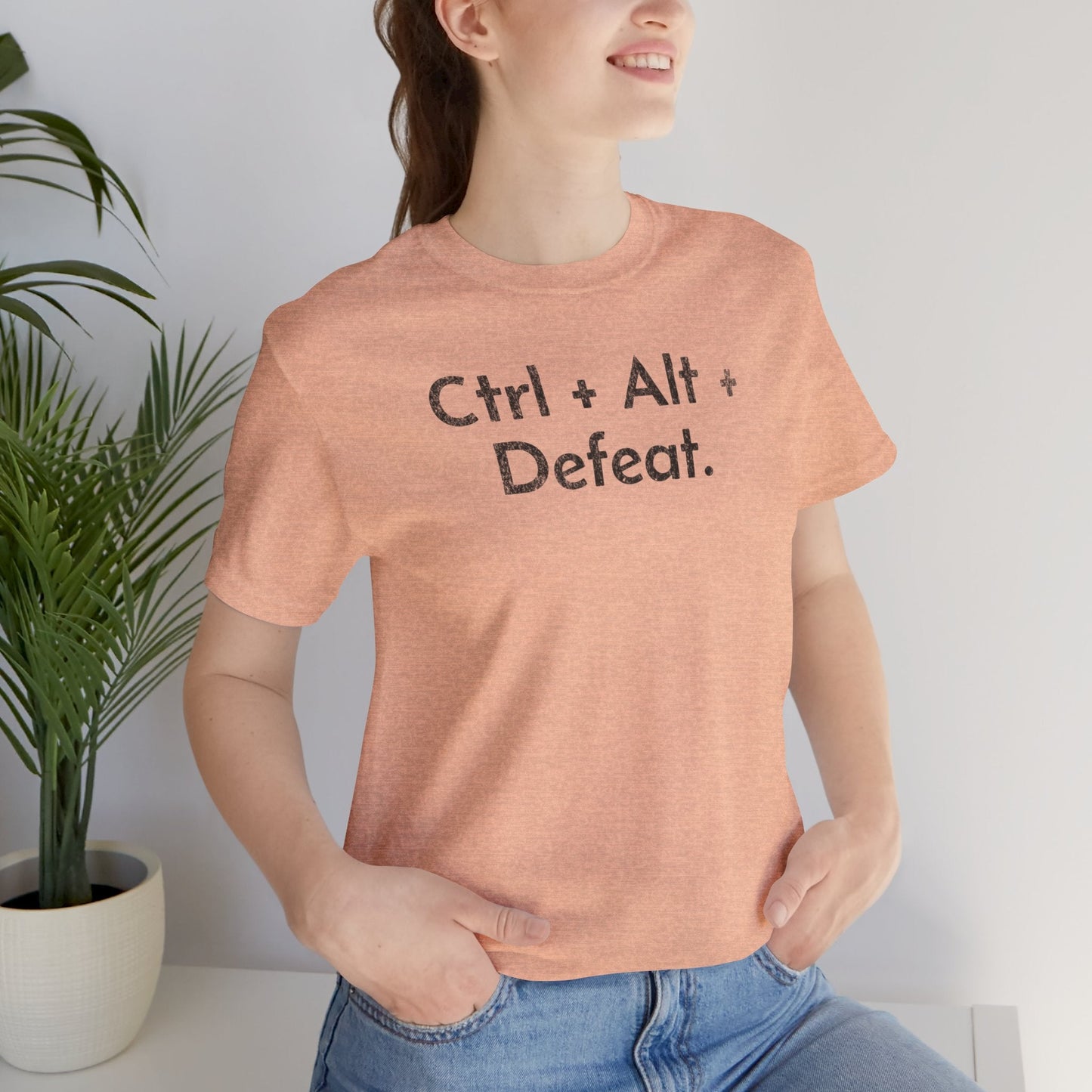 Control, Alt, Defeat - T-Shirt - WFH Shirts