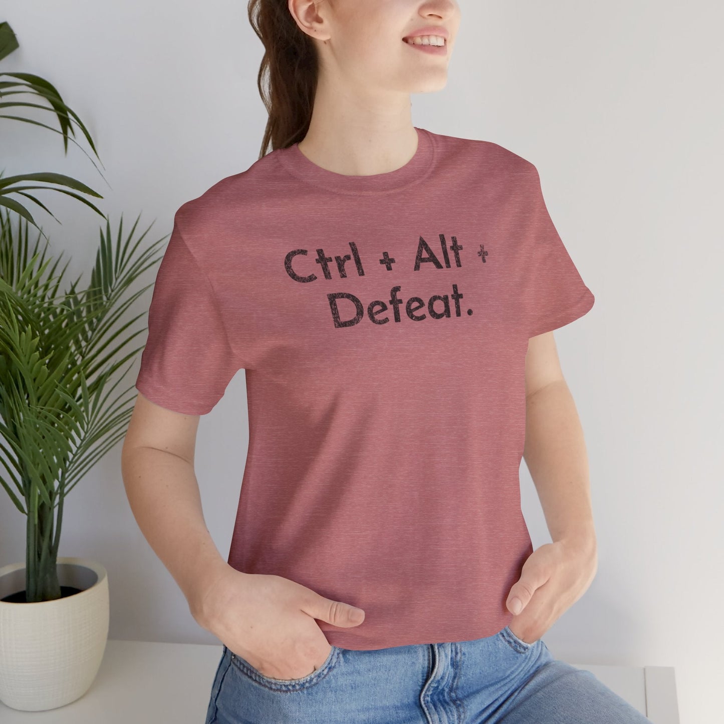 Control, Alt, Defeat - T-Shirt - WFH Shirts