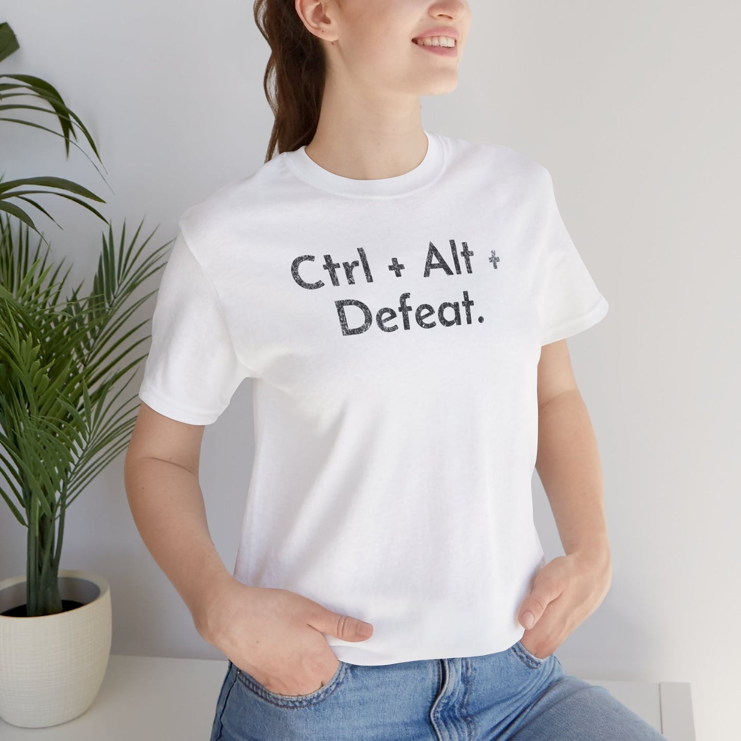 Control, Alt, Defeat - T-Shirt - WFH Shirts