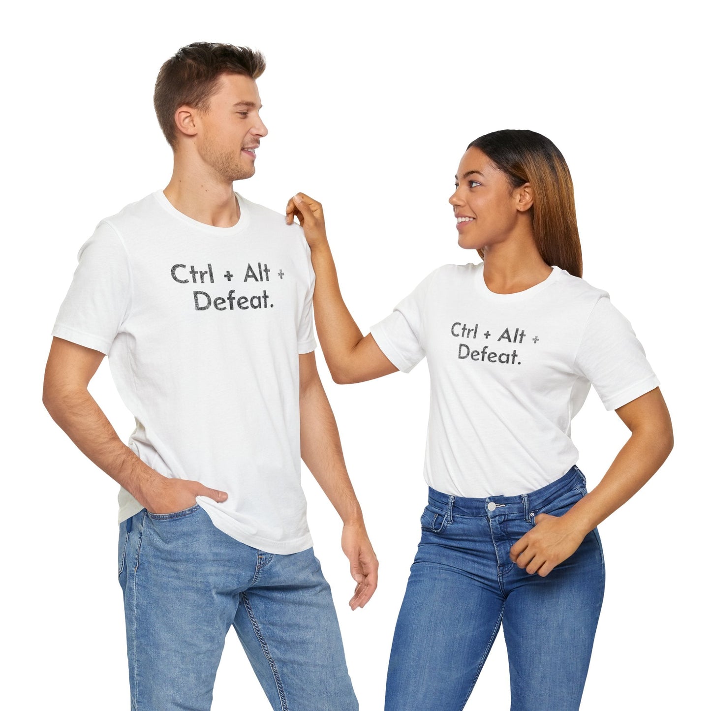 Control, Alt, Defeat - T-Shirt - WFH Shirts