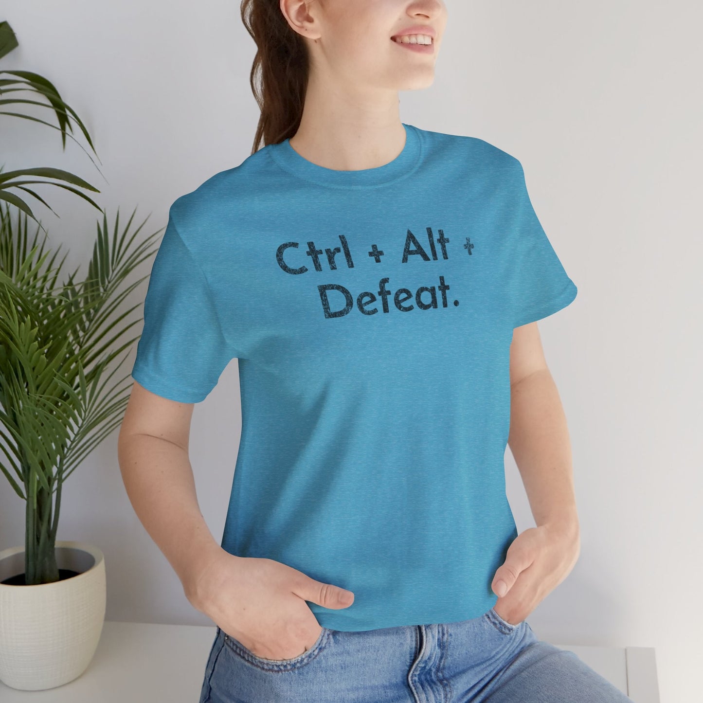Control, Alt, Defeat - T-Shirt - WFH Shirts