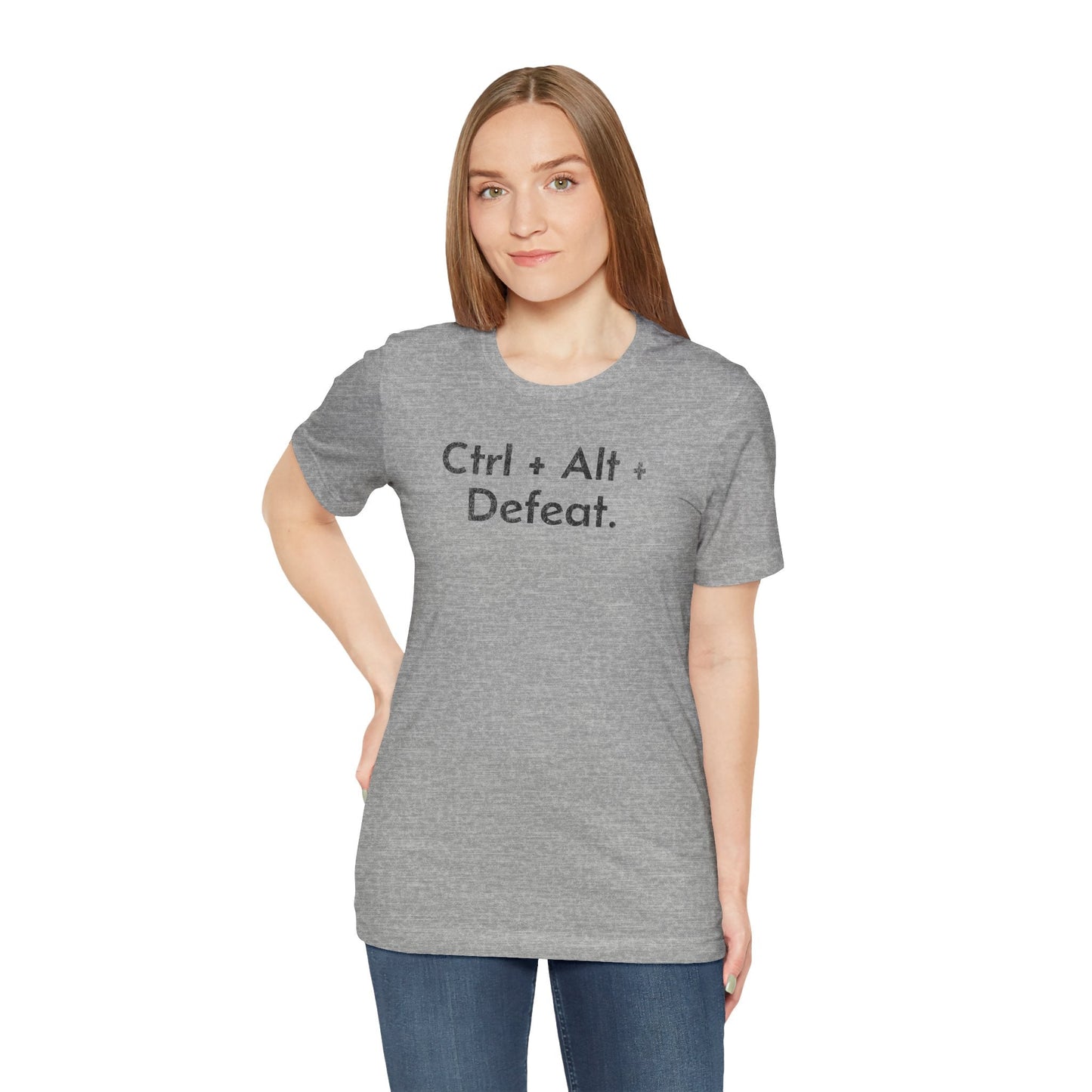 Control, Alt, Defeat - T-Shirt - WFH Shirts