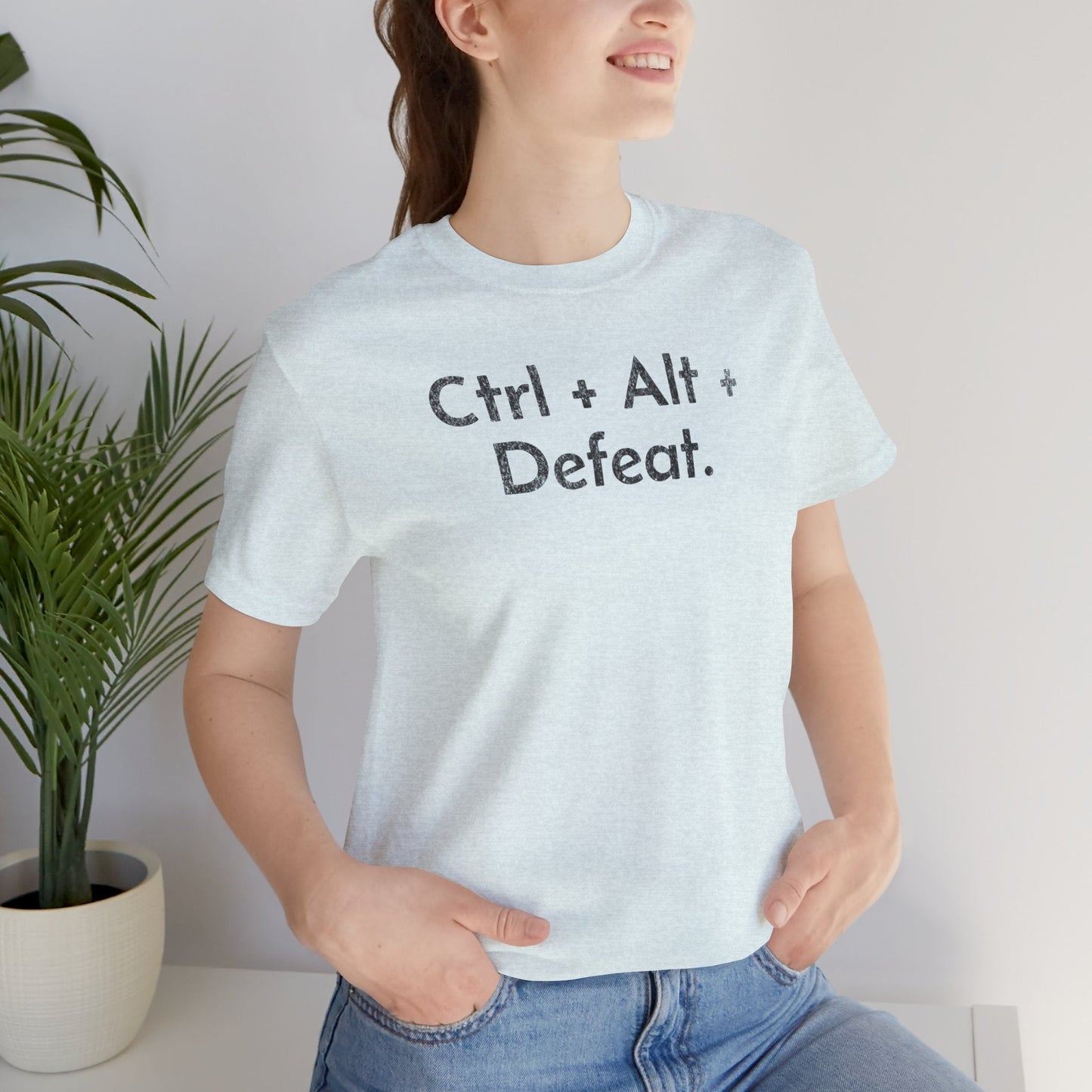 Control, Alt, Defeat - T-Shirt - WFH Shirts