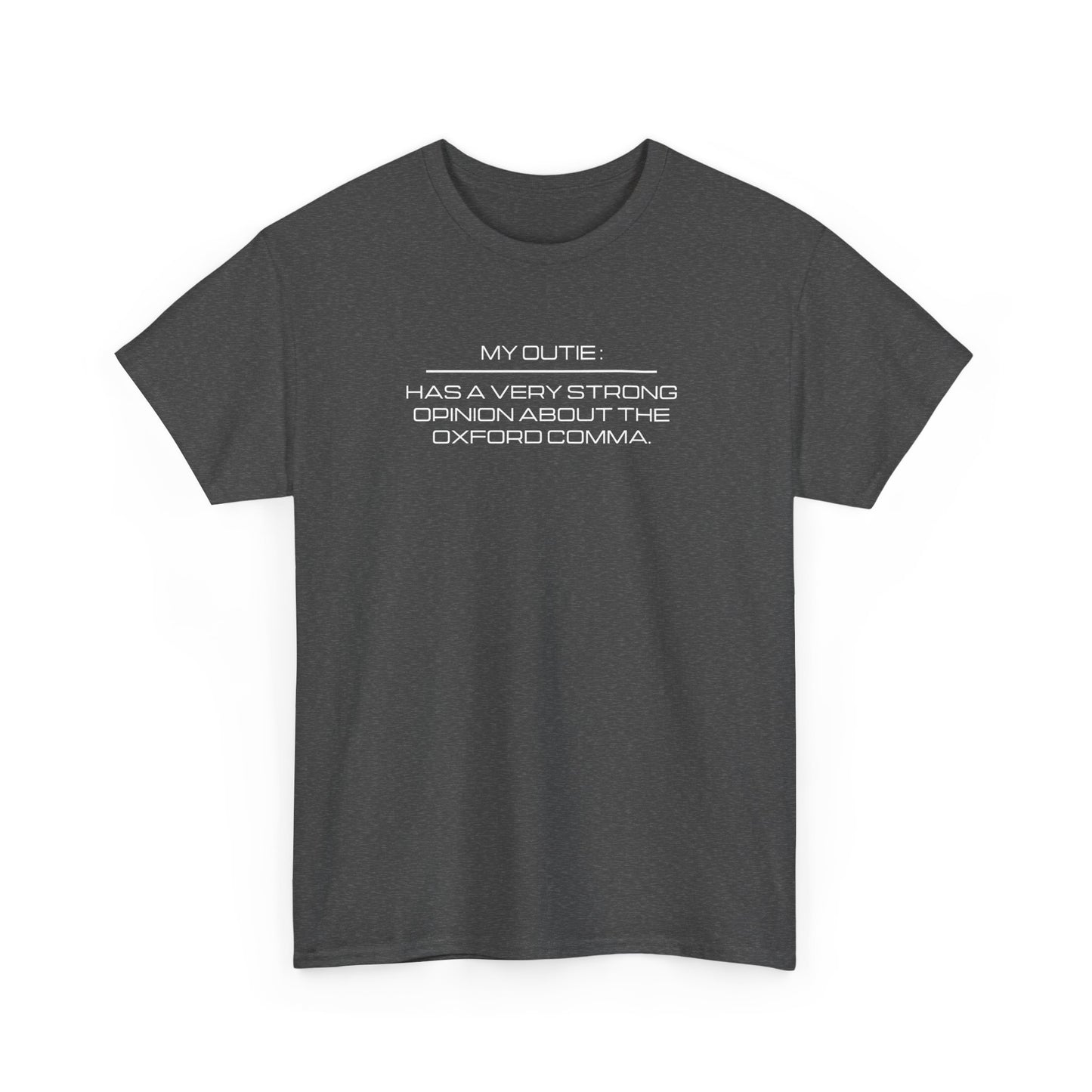 My Outie Loves the Oxford Comma - Severance Tee, Severance Inspired Tshirt, Lumon Industries Tshirt, TV Show Inspired Tee