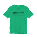 State Department Font Policy Task Force - Font Wars T-Shirt