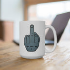 Middle Finger - Ceramic Mug 150z