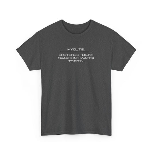 My Outie Pretends to Like Sparkling Water to Fit In - Severance Tee, Severance Inspired Tshirt, Lumon Industries Tshirt, TV Show Inspired