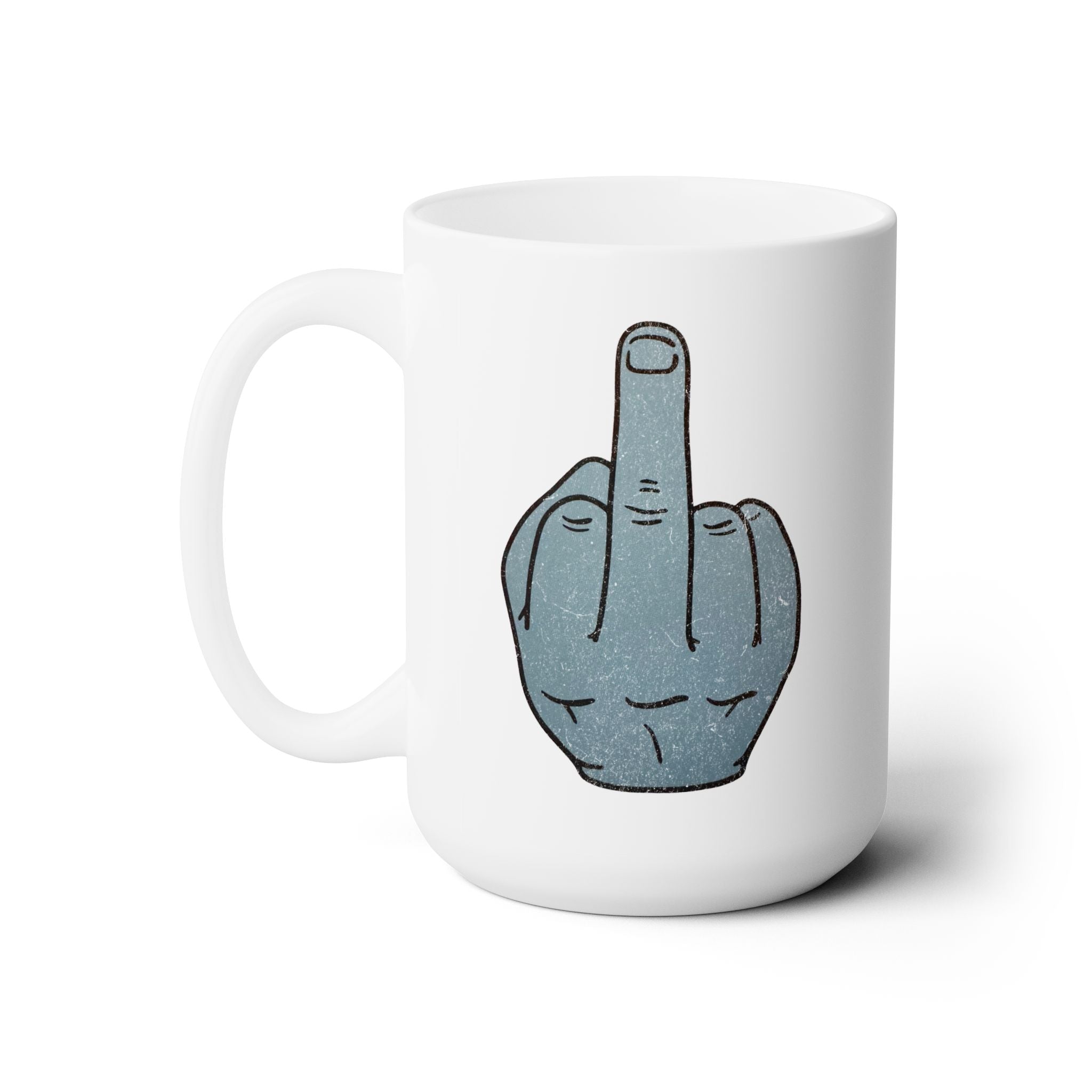 Middle Finger - Ceramic Mug 150z