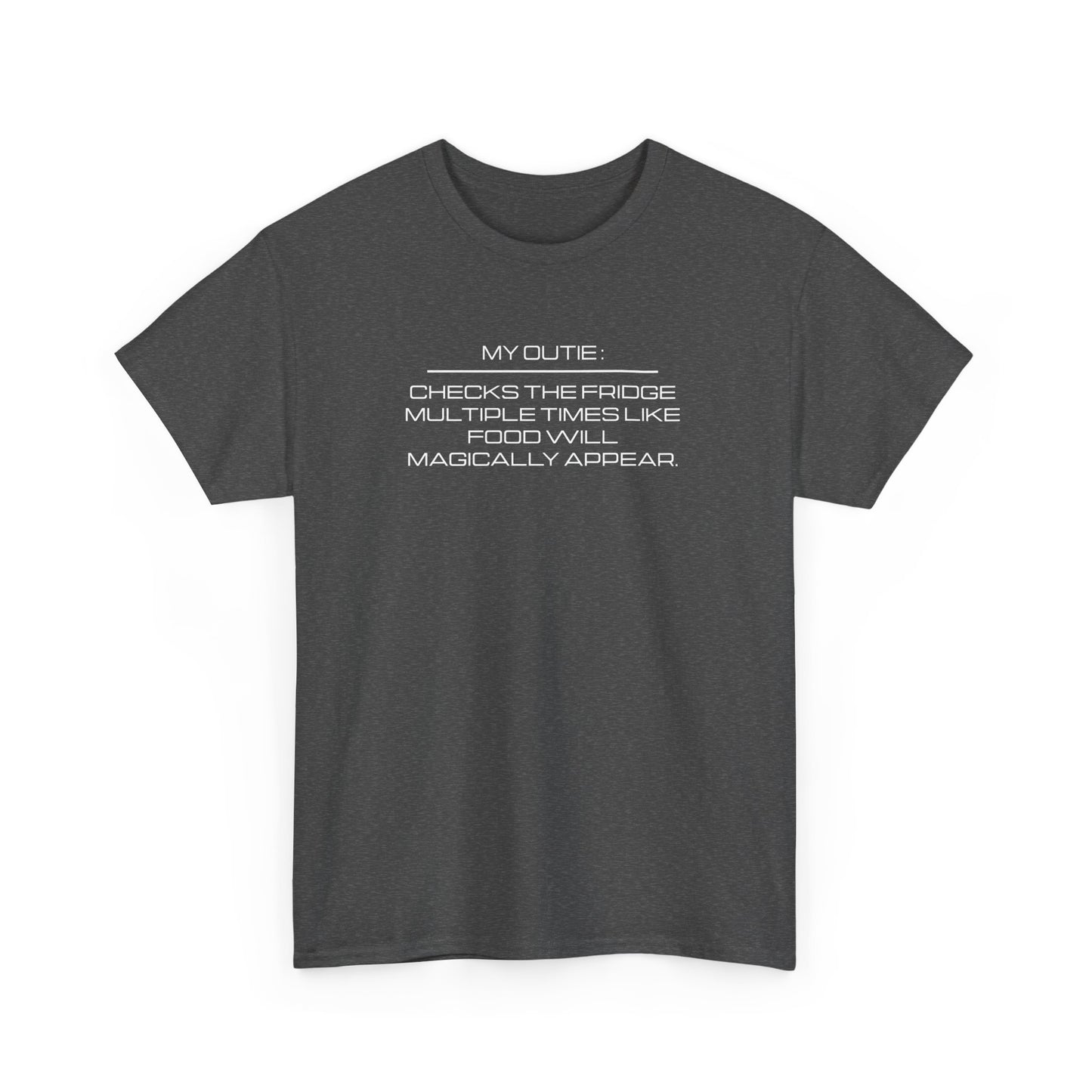 My Outie Checks the Fridge Multiple Times Like Food Will Magically Appear - Severance Tee, Severance Inspired shirt, Lumon Industries Tshirt