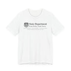 State Department Font Policy Task Force - Font Wars T-Shirt