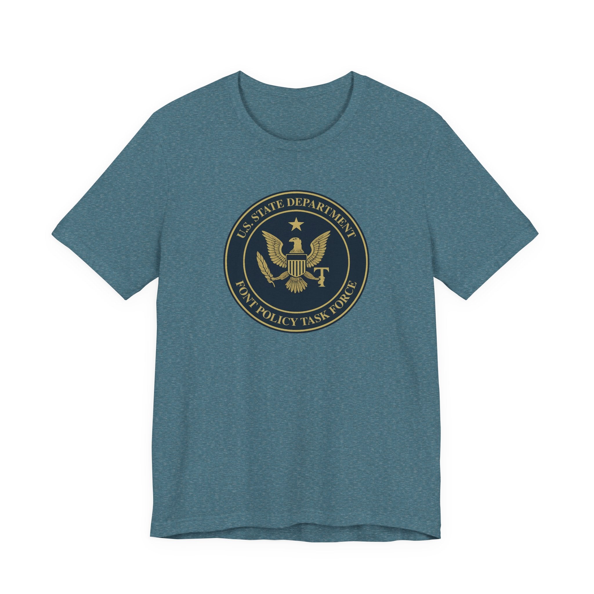 US State Department Font Policy Task Force - Font Wars T-Shirt