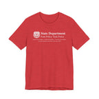 State Department Font Policy Task Force - Font Wars T-Shirt