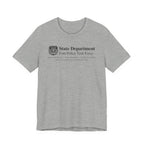 State Department Font Policy Task Force - Font Wars T-Shirt