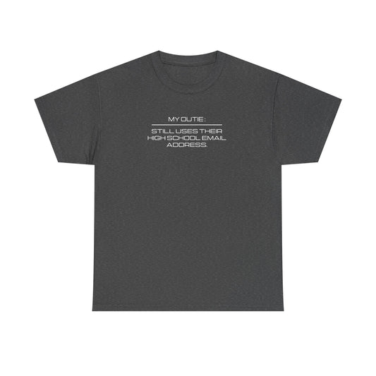 My Outie Still Uses Their High School Email Address - Severance Tee, Severance Inspired Tshirt, Lumon Industries Tshirt