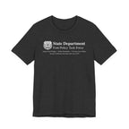 State Department Font Policy Task Force - Font Wars T-Shirt