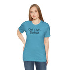 Control, Alt, Defeat - T-Shirt - WFH Shirts