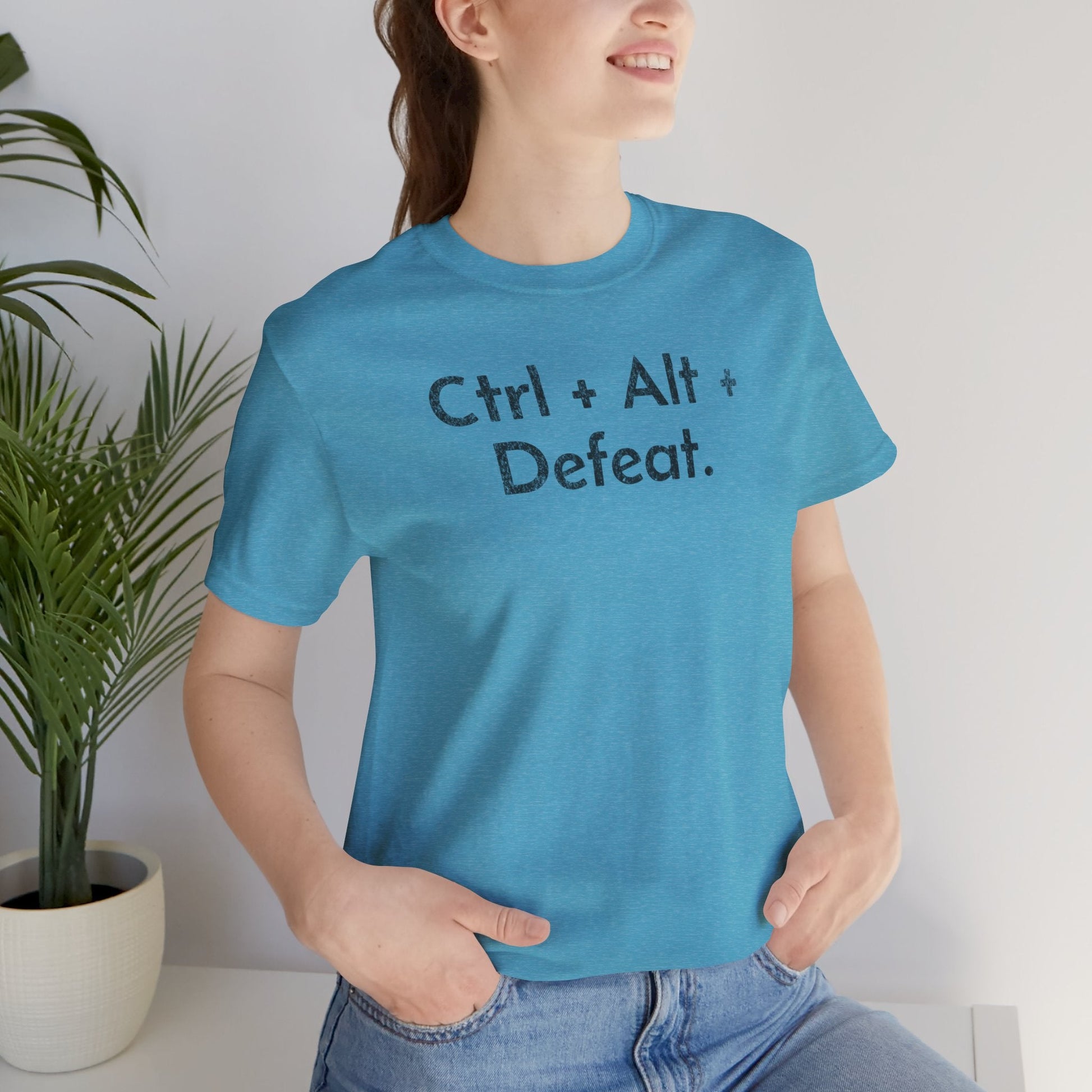 Control, Alt, Defeat - T-Shirt - WFH Shirts