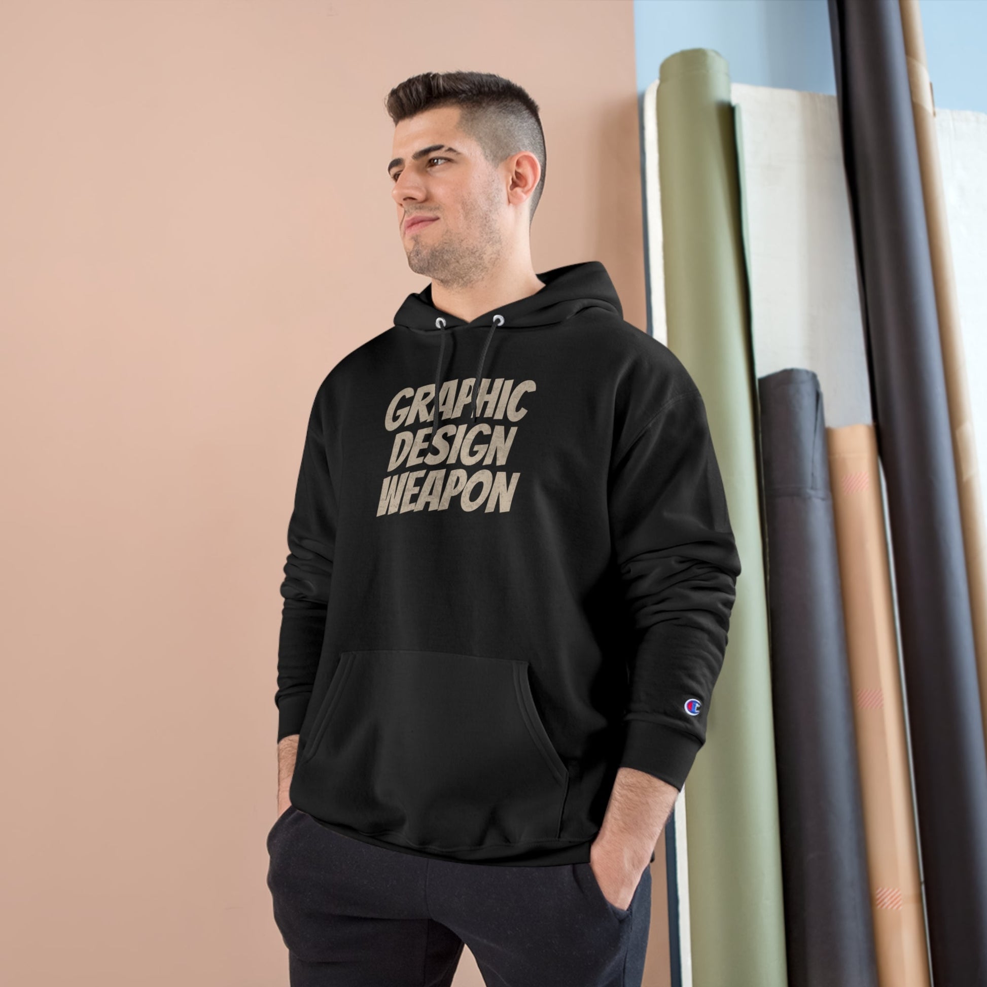 Graphic Design Weapon Hoodie - Hoodie - WFH Shirts