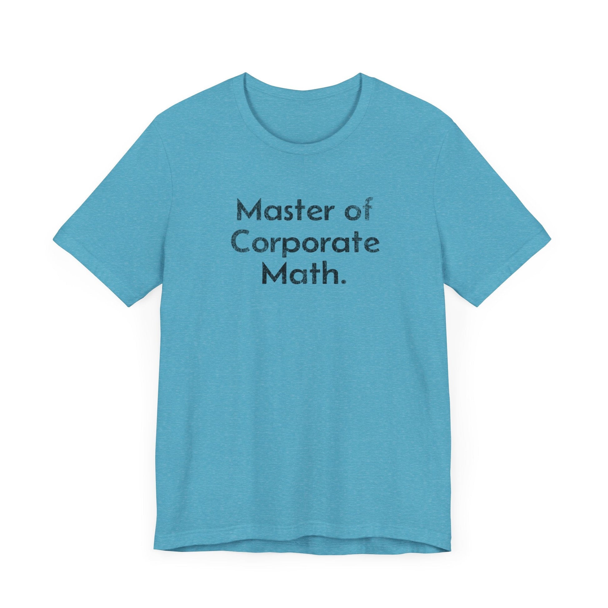 Master of Corporate Math - T-Shirt - WFH Shirts