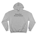Never Fast, Always Furious Hoodie - Hoodie - WFH Shirts