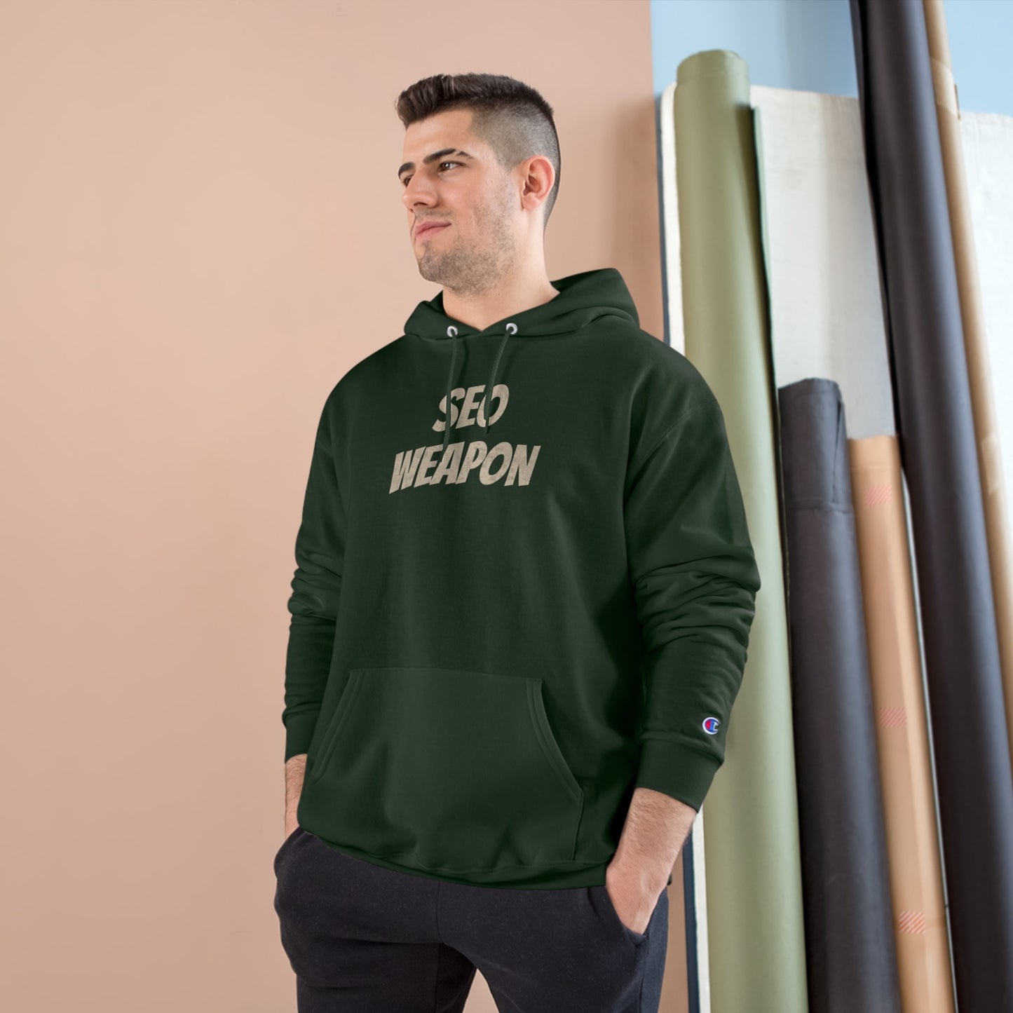 Search Engine Marketing - SEO Weapon Hoodie - Hoodie - WFH Shirts