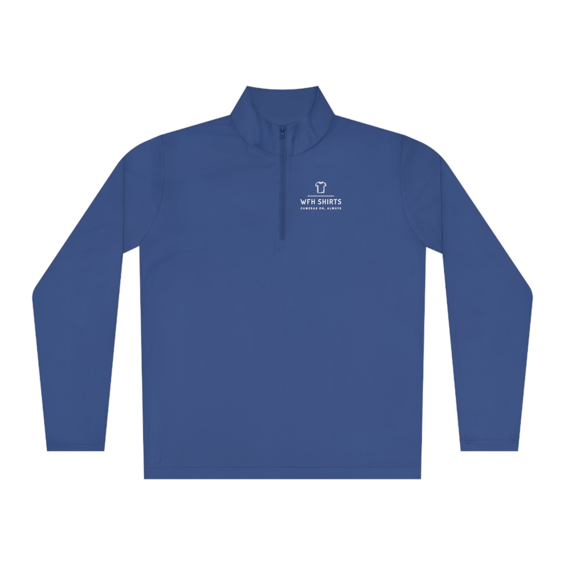 WFH Shirts Logo - Unisex Quarter-Zip Pullover - Long-sleeve - WFH Shirts