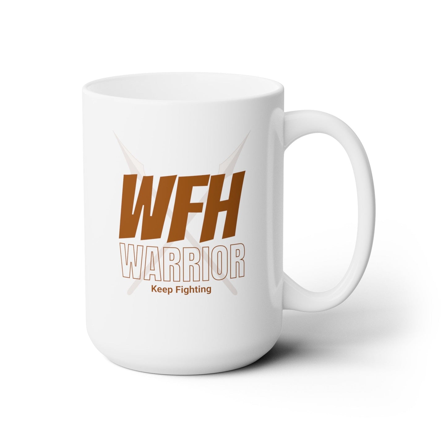 Work from Home Warrior - Ceramic Mug 150z - Mug - WFH Shirts